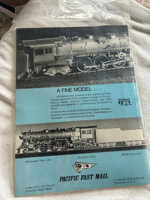 #ad #ad Railroad Model Craftsman April 1968 Issue Model Trains Pullmans Freight $7.20