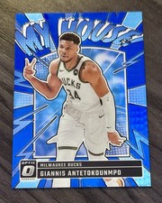 Giannis Antetokounmpo 2024-25 Panini /175  Donruss Optic My House #5 Blue Hyper