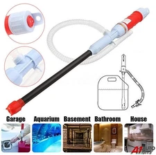 Battery Operated Electric Siphon Fuel Oil Water Petrol Liquid Transfer Pump Pipe