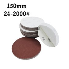 Feinschleifscheiben 24-2000# Klett Schleifblätter Schleifpapier Exzenter 150 mm