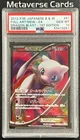 Full-Art Mew EX Pokemon 2012 BW5 Dragon Blast SR 1st ED Japanese 051/050 PSA 10