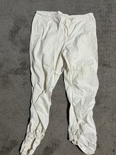 Gap Women  s Convertible Drawstring Straight Roll Tab Beige Pants..Size Ivory Med