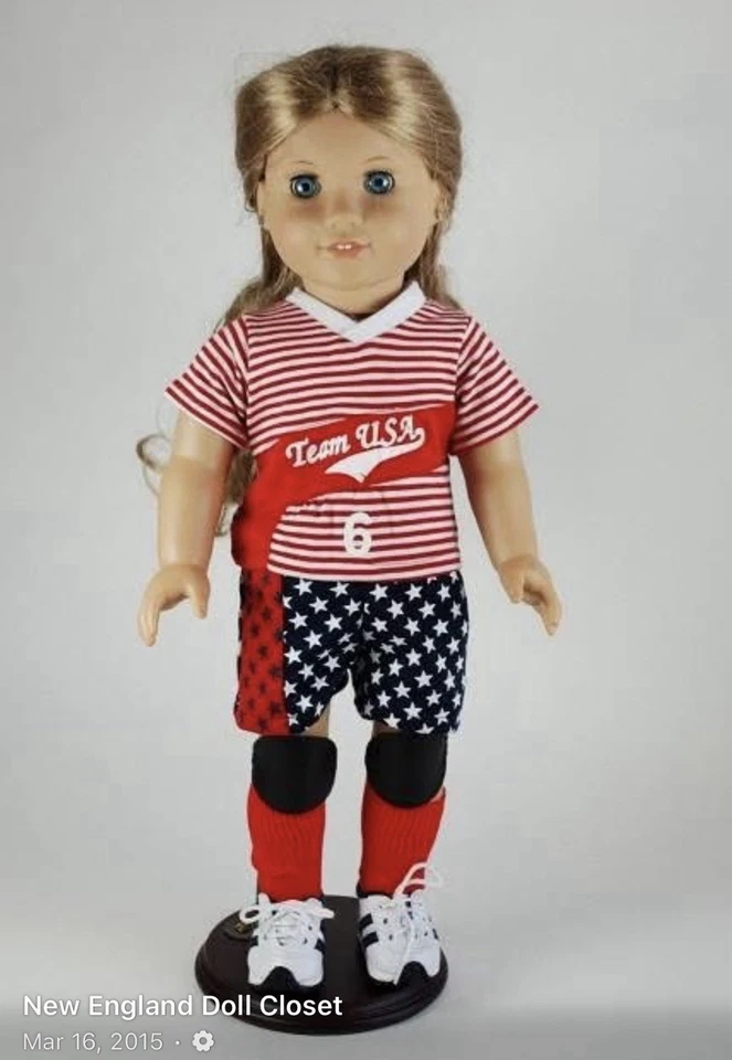 Lote de tres trajes deportivos para muñecas tamaño 18 pulgadas. Fit marcas como American Girl. Foto 3 de 3