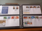 GB First Day Covers (53) 1981-1986 in Malvern Cover Album.