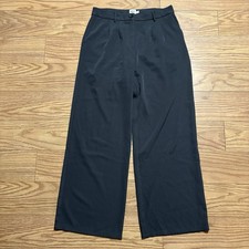 Princess Polly Gray Wide Leg Trouser Office Dress Pants Women’s 12 EUC