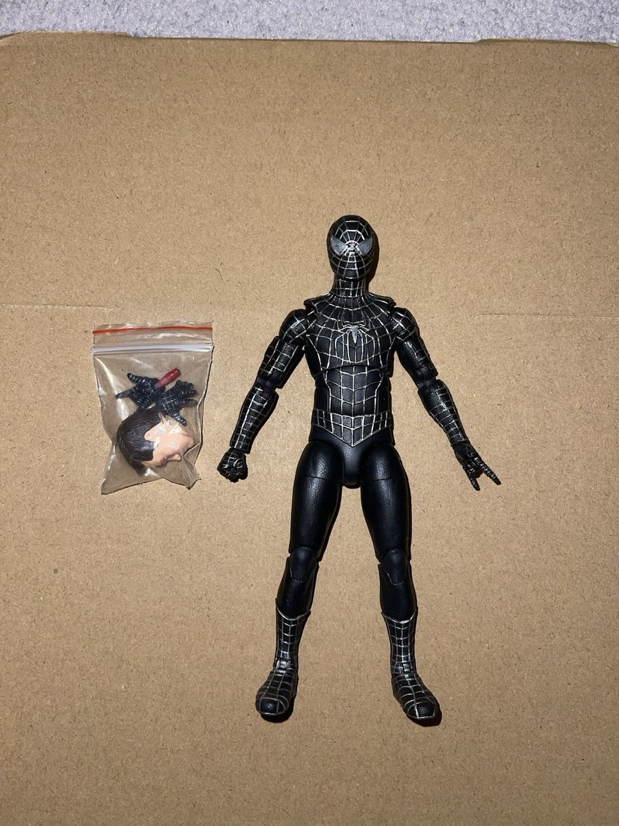 Marvel Legends Custom Black Suit Spider-Man (Tobey Maguire