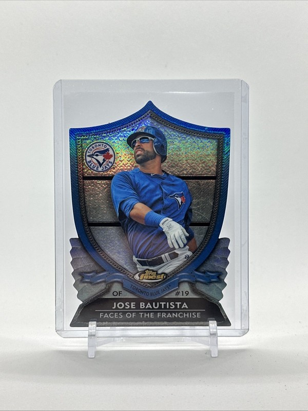 2012 Topps Finest Faces of the Franchise Die-Cut Jose Bautista #JB