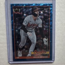 Topps 2026 Series 1 Dylan Beavers RC 1991 Topps Blue Foil /150 T91-24