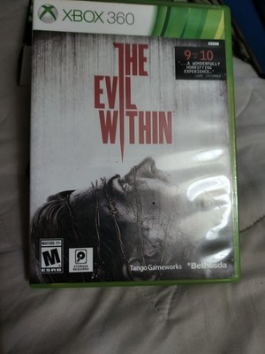 The Evil Within Microsoft Xbox 360 (2014) Complete with Manual