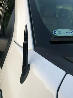 4.25 inch Black Antenna Aluminum Mast Radio AM/FM for Ford F-150 F150 2009-2026