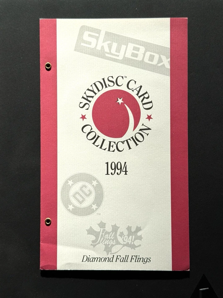 1994 Skybox Skydisc Card Collection Complete 4 Card Lot Batman Superman Vertigo - Image 3 of 4