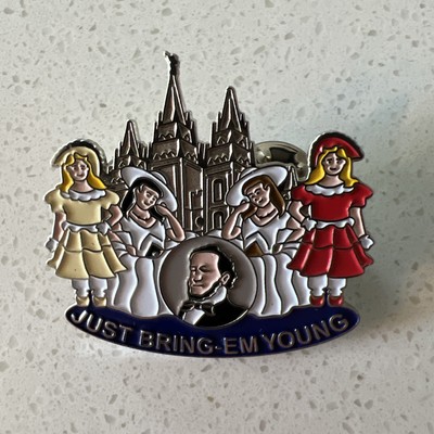2002 SALT LAKE CITY OLYMPIC Jut Bring-Em Young Brigham Mormon Polygamy 1/500 LE