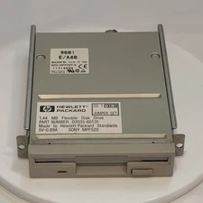 Sony Hewlett Packard FDD Flexible Disk Drive 1.44 MB D2035-60131, MPF520
