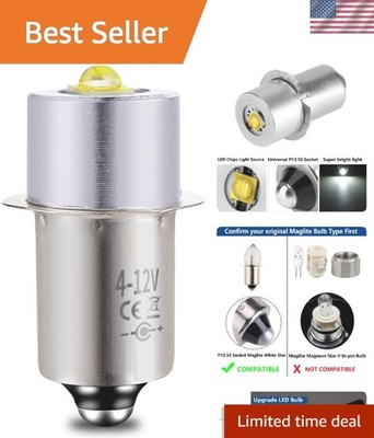 LED Conversion Bulb for Maglite Flashlights - Bright & Easy to Install Upgrade