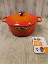 Le Creuset Signature Gusseisen-Bräter mit Deckel, Ø 28 cm, Rund, Für alle Herdar