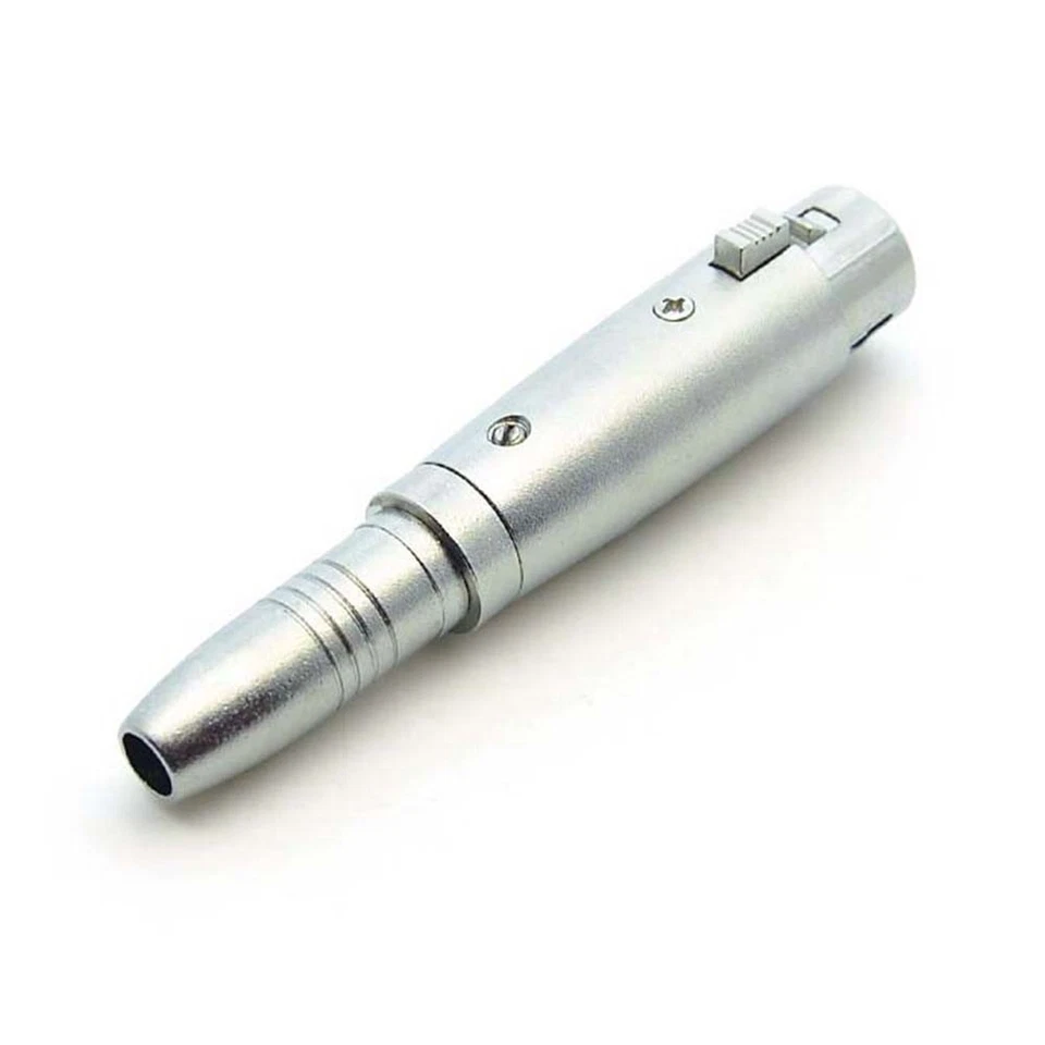 2 Pcs XLR 3 Pin Female to 6.35mm 1/4" Female Stereo Audio Mic Adapter Converter - Image 3 of 3