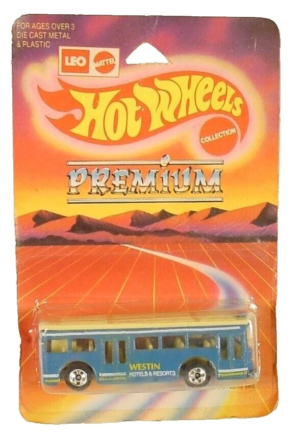 Plástico Hot Wheels autobuses Diecast y de juguete