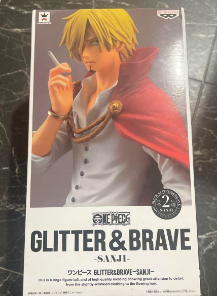 BANPRESTO - ワンピース グリッター&amp;ブレイブ サンジ フィギュア Amazon.com: Banpresto Onepiece Glitter&Brave-Sanji-(Ver.B