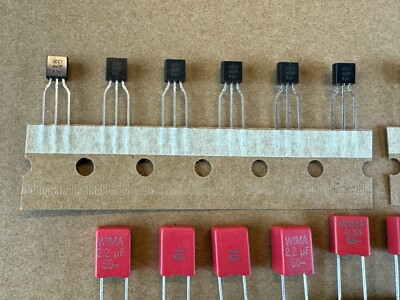 Pioneer SX-939 SX-1010 Preamp Board Rebuild Kit Recap Transistor