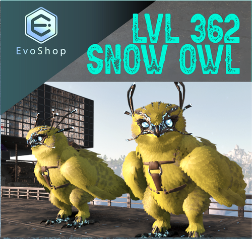 Ark Survival Ascended - 100% imprinted Snow owl with saddle - PvE | eBay