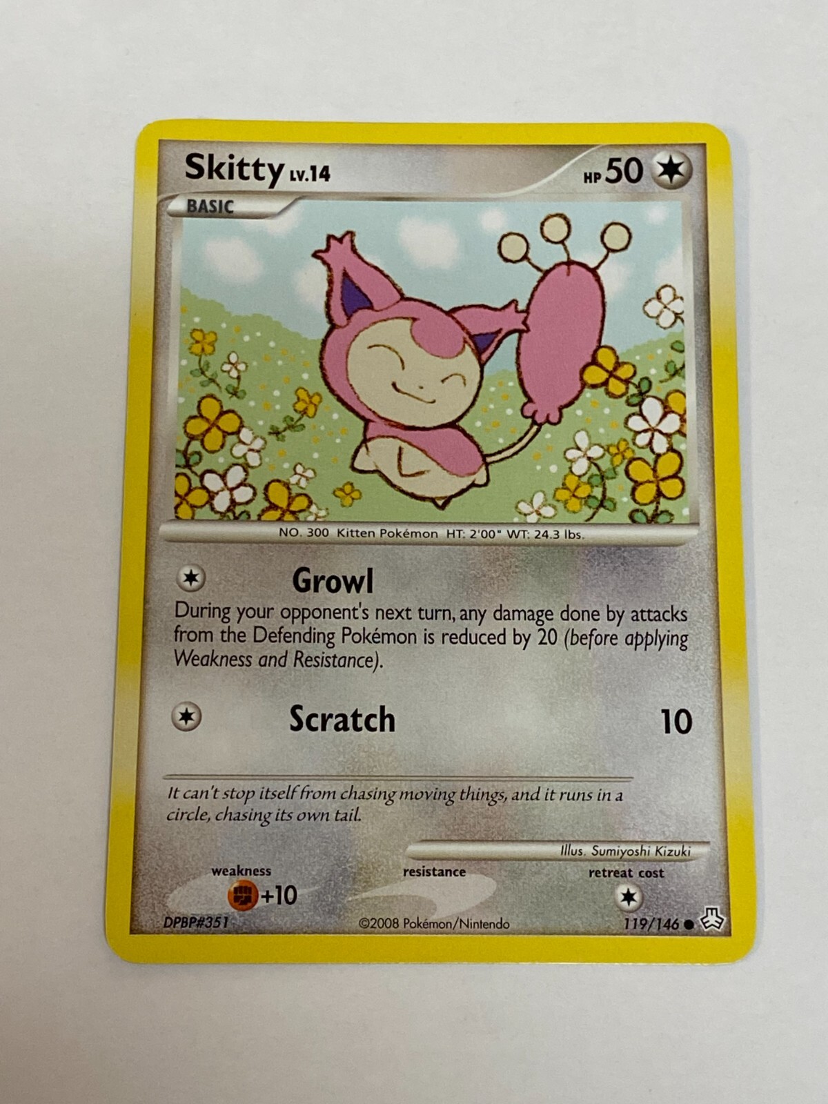 Skitty 119/146 Pokemon Legends Awakened Non Holo NM/MINT 2008 box-4