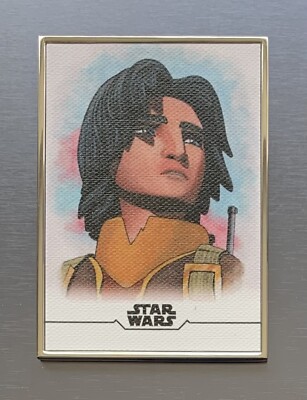 Ezra Bridger 2020 Star Wars Stellar Reproduction Sketch Draper /100 #100