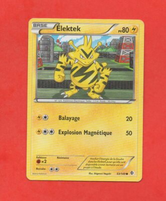 Pokemon No. 53/149 - ELEKTEK - PV80 (A7184)