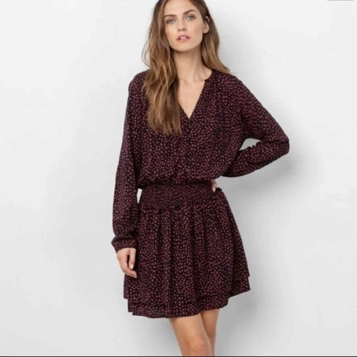 NWT! Rails Jasmine Dress- Heart Printed- Medium | eBay