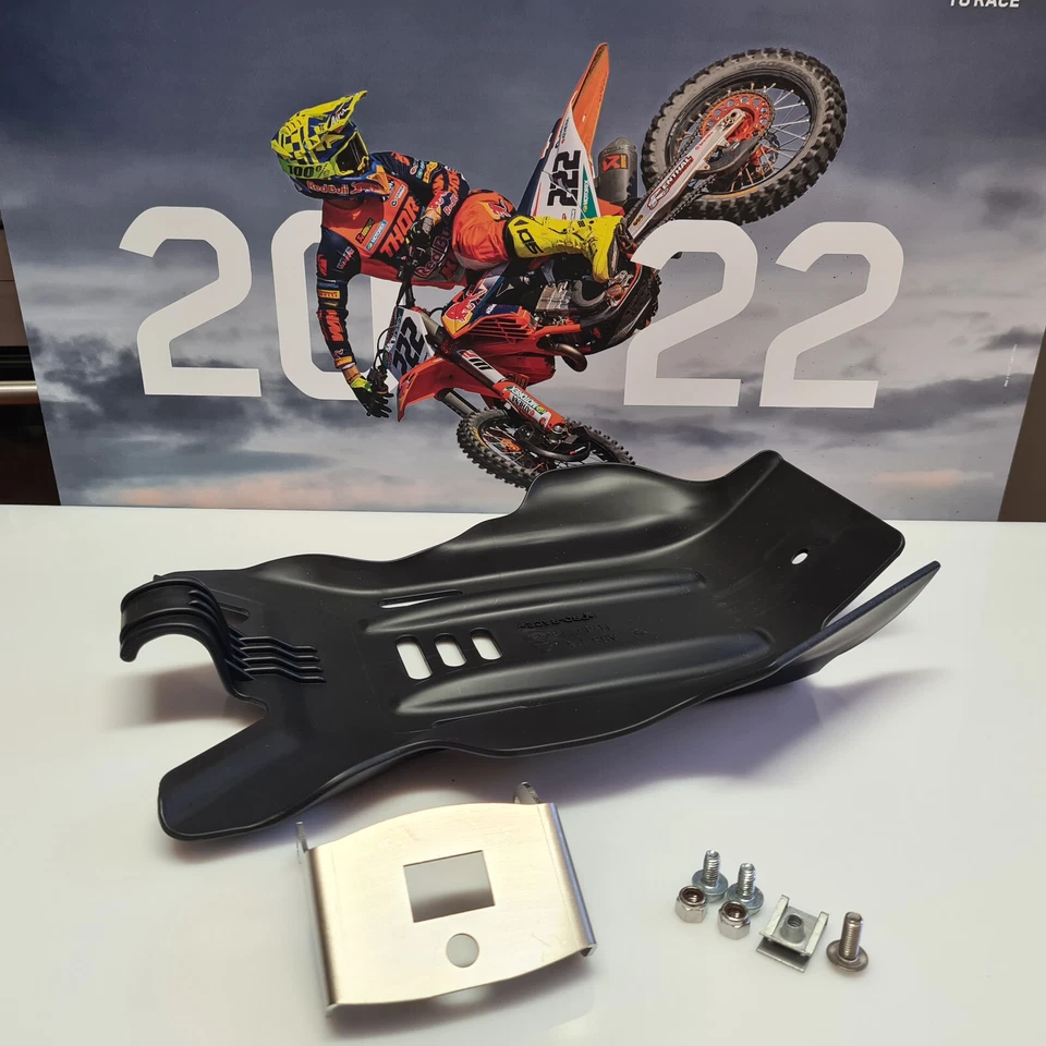 KTM,HUSABERG,HUSQVARNA 2 TEMPI PARAMOTORE PLASTICA EXC 250-300 Anno 2004-2016 Foto 2 de 4