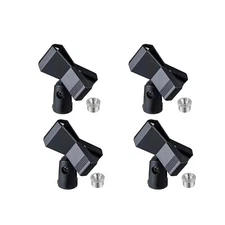 Rannsgeer ERC52 Universal Microphone Clip Holder (4 Pack)