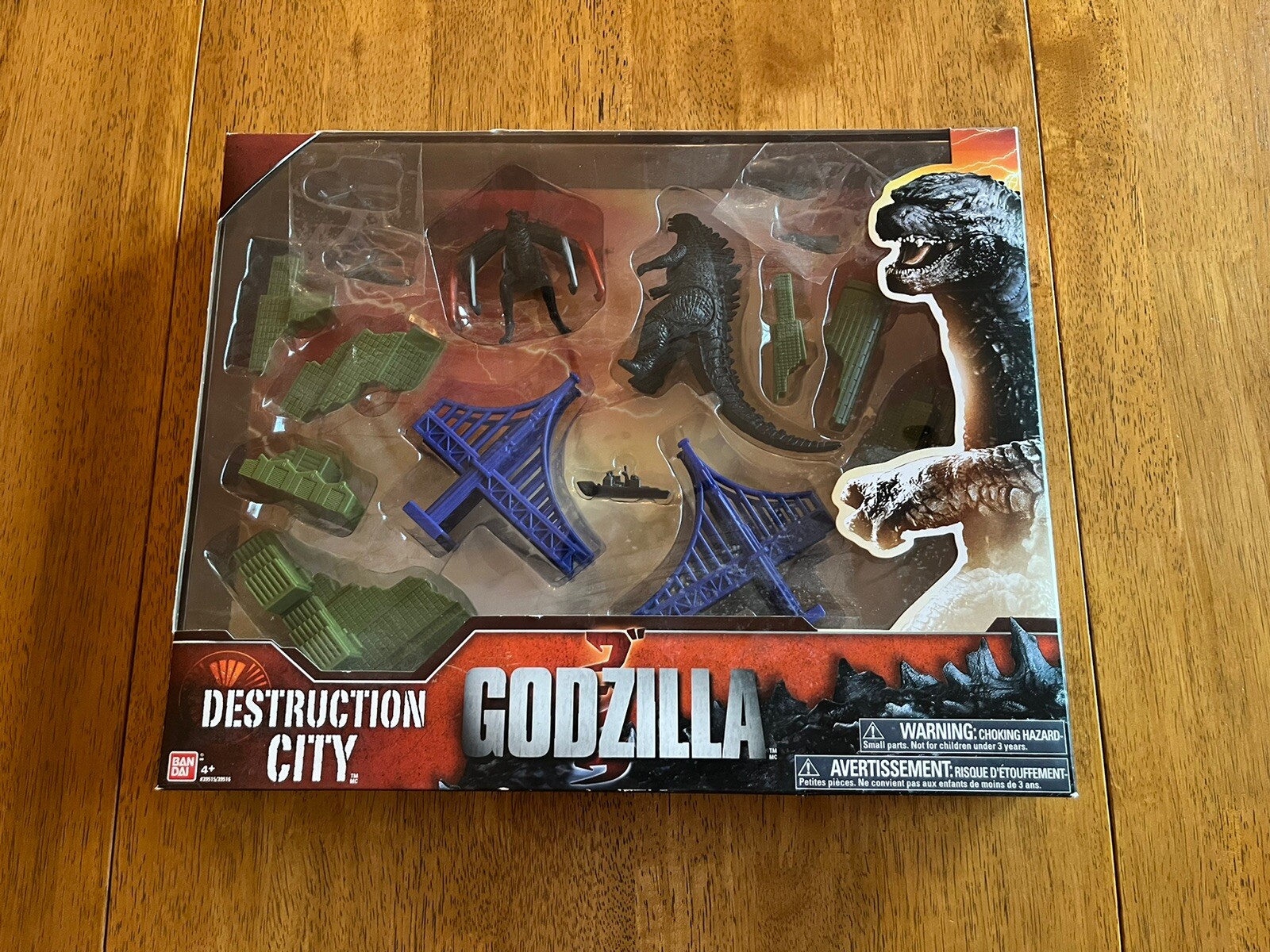 Bandai 2014 Godzilla Destruction City Playset w/ Box 100 Complete eBay