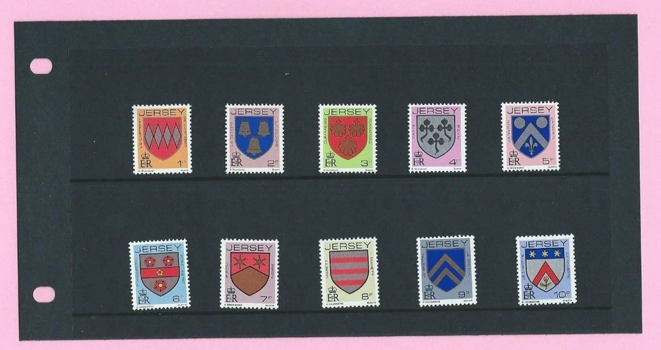 JERSEY 1981 Presentation Pack - LOW VALUES  DEFINITIVE ISSUE - MNH - Image 2 of 3