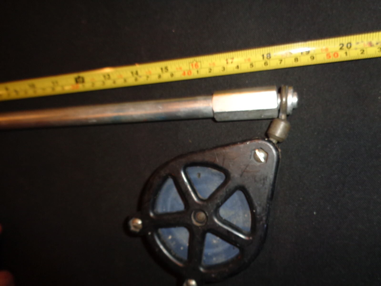 BIG JON DOWNRIGGER END EXTENSION BOOM & PULLEY 18" ARM REPLACEMENT PART