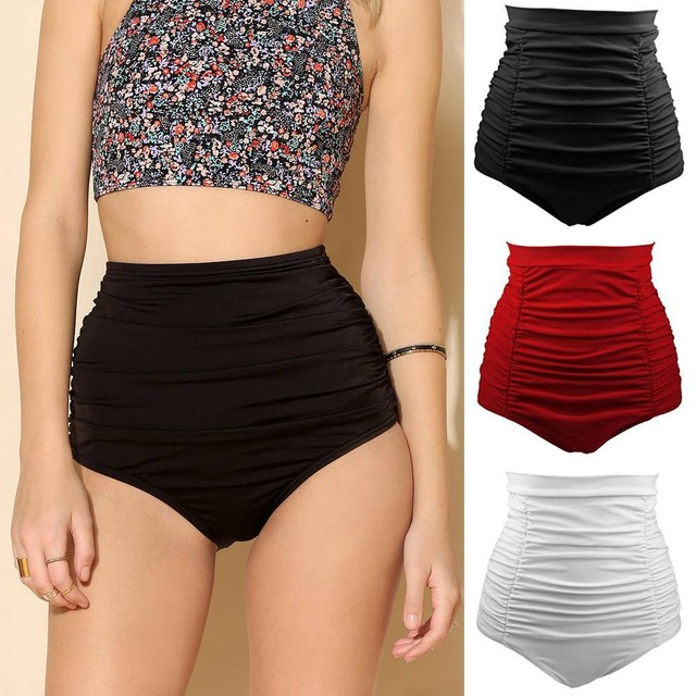 extreme high waisted bikini bottoms
