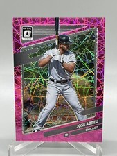2021 Donruss Optic Base Pink Velocity #131 Jose Abreu /249 - Chicago White Sox