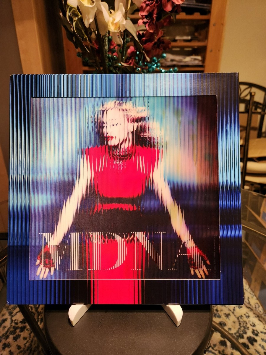 Madonna MDNA Deluxe Edition Holographic Vinyl LP Sleeve | eBay