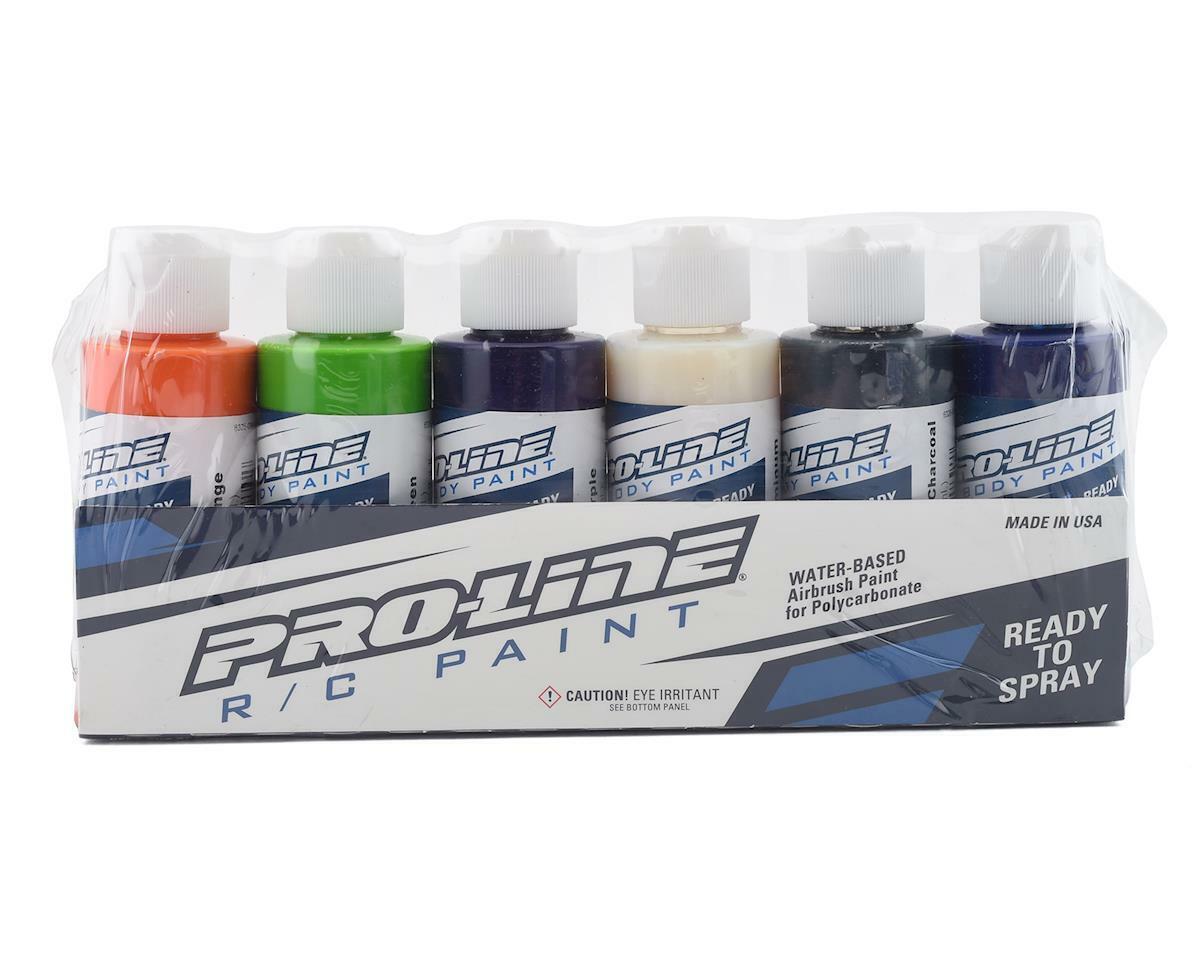 Pro-Line RC Body Airbrush Paint Secondary Color Set (6) [PRO6323