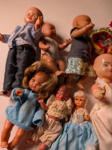 11 Minipuppen Zapf, Mattel, Schilkröt, und Weitere - Bild 2 von 11