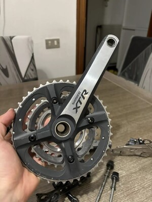SHIMANO XTR FD‐M970 デッドストック NIB/NOS Shimano XTR FD-M970 Front Derailleur: 34.9mm, Top Swing