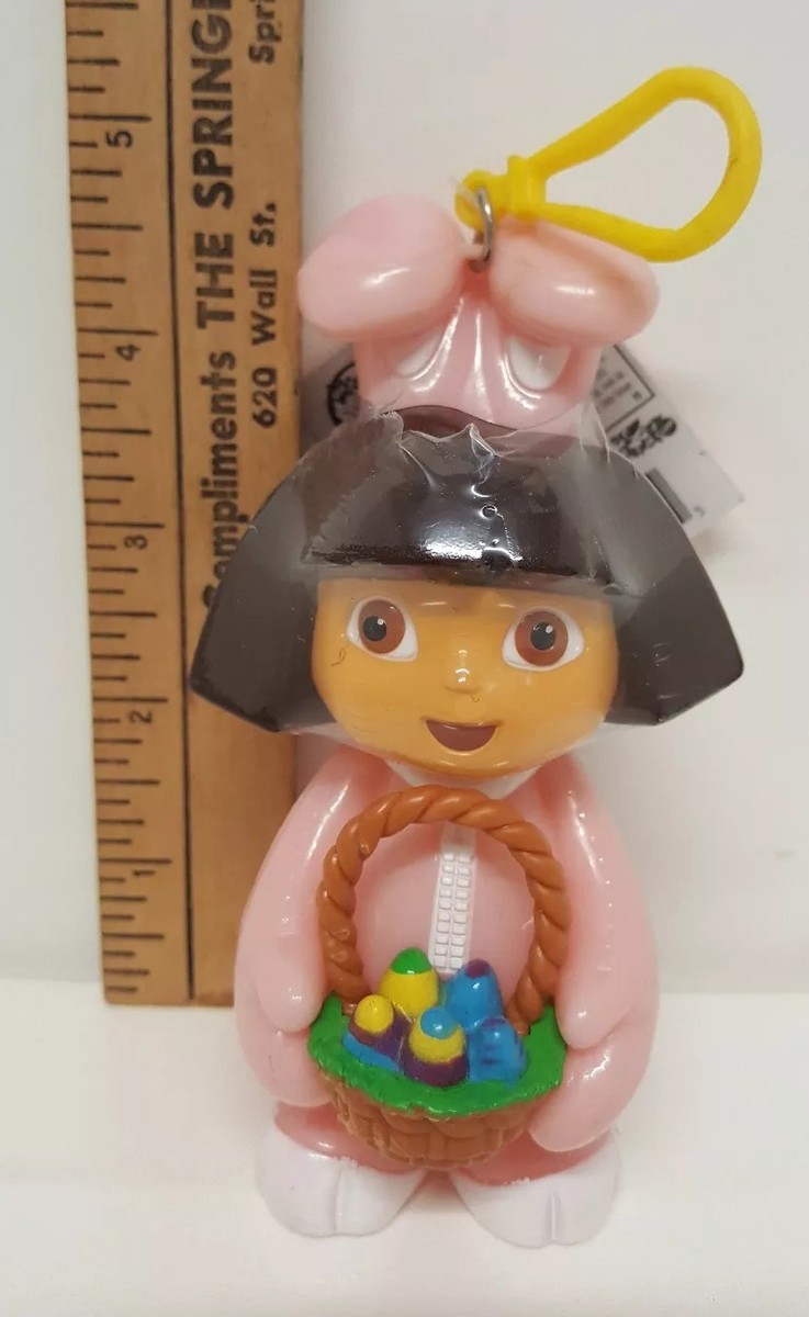 Dora the Explorer Pink Bunny Rabbit Fruit Candy Toy Dispenser