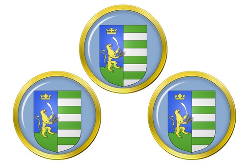Segnapalla Lucky 13 Shamrock In Metallo – Portafortuna Per Golfisti (diametro 1 Pollice)