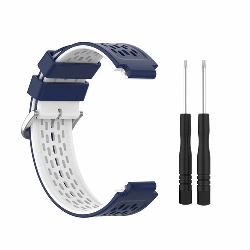 Silicone Black Wrist Band for Garmin Approach S2/S4 GPS Golf Watch/Vivoactive - Picture 21 of 22