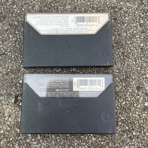 Eurythmics 2 Cassette Lot: Touch 1983 & Be Yourself Tonight 1985 RCA - Picture 3 of 4
