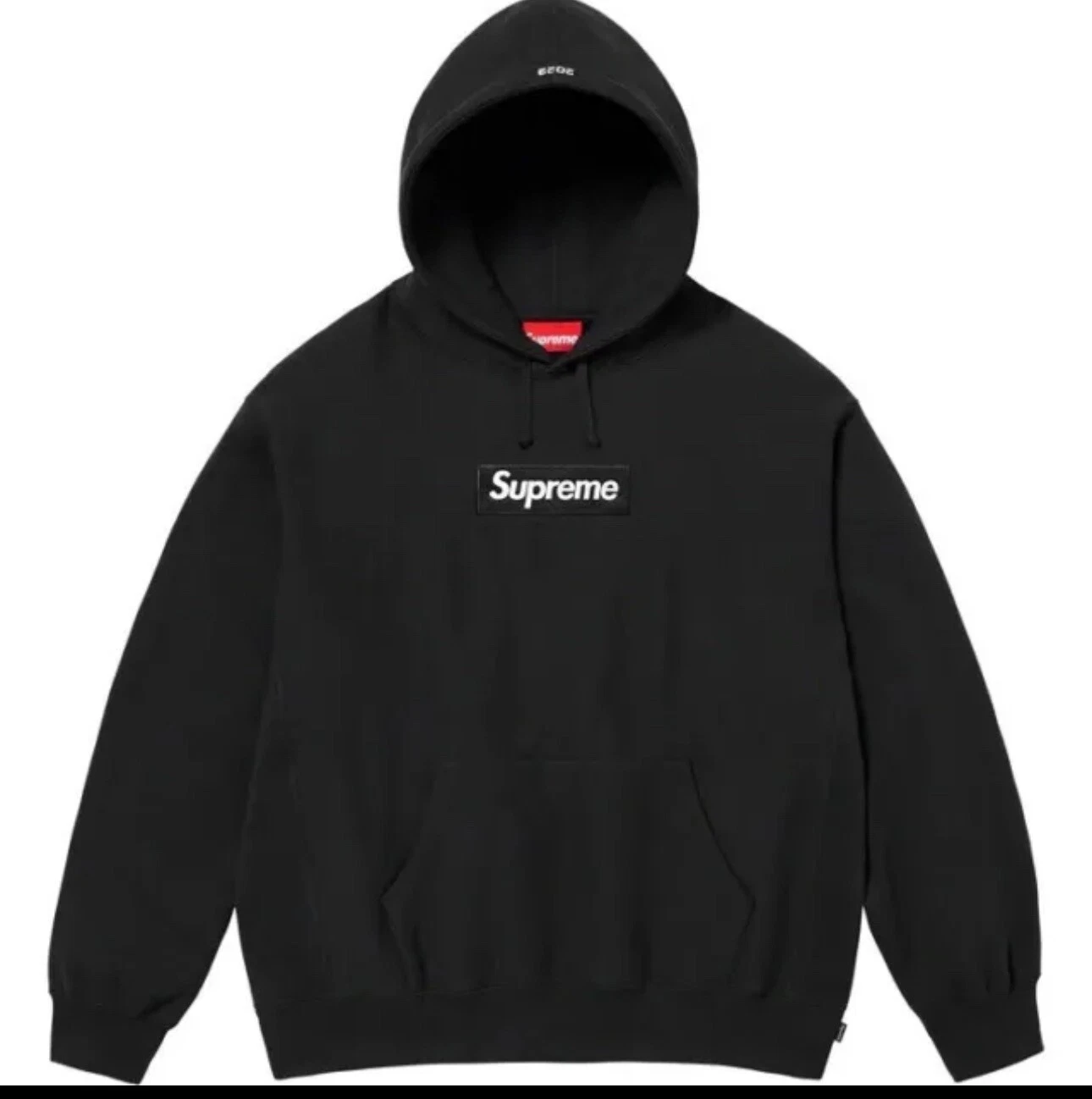 Sweat à capuche logo Supreme Box FW23 noir taille M moyen   commande confirmée