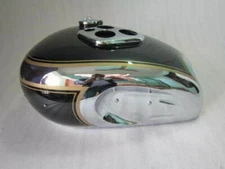Triumph T90 5T Speed Twin Chrome Black Painted Petrol Fuel Gas Tank 1948