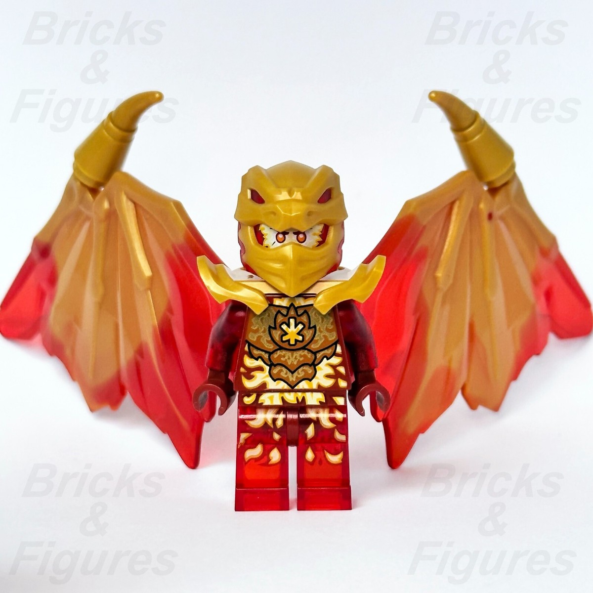 KiYO LEGO® Kai Golden Dragon Ninjago Crystalized Minifigure Fire