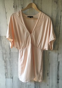 blush kimono dress