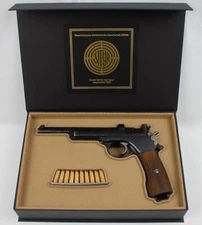 PISTOL GUN PRESENTATION CUSTOM DISPLAY CASE BOX for STEYR MANNLICHER m1905 7,63