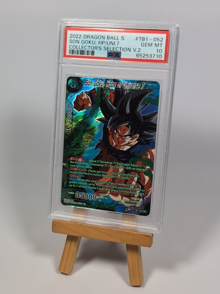 2022 Dragon Ball DBS Son Goku Hope of Universe 7 #TB1-052 SR 2022 Dragon Ball DBS Son Goku Hope of Universe 7 #TB1-052 SR