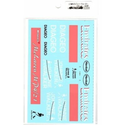 Museum Collection 1/18 McLaren MP4/21 johnnie walker decal for PMA from JP a537